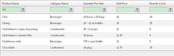 set grid filter expression feature in asp.net ajax using c#