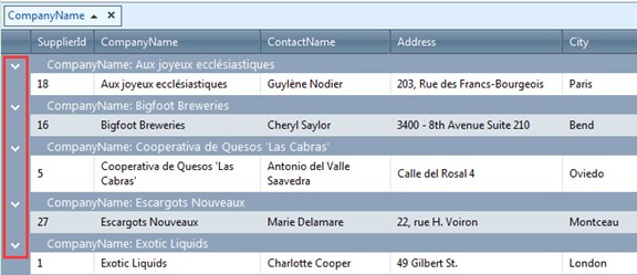 set grid group splitter column feature in asp.net ajax using c#