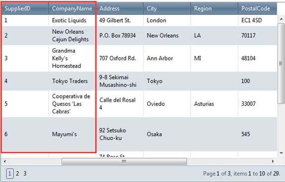 set grid frozen column in scrolling style after in asp.net ajax using c#
